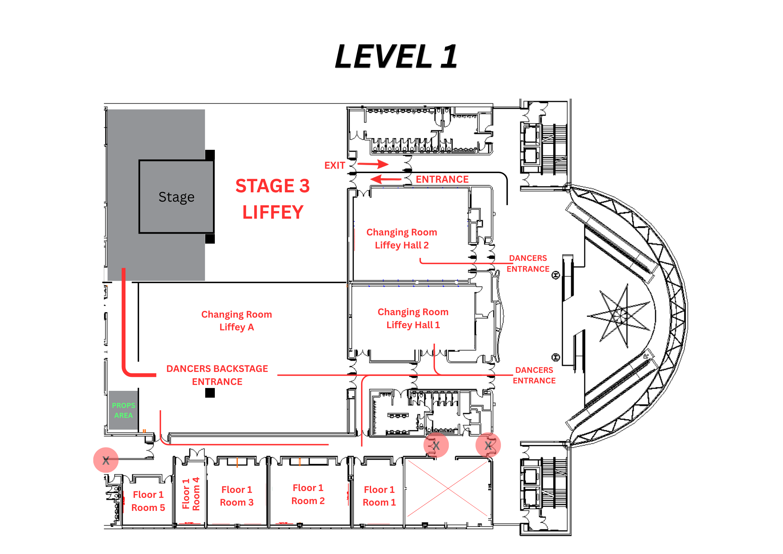 Level 1 floor plan